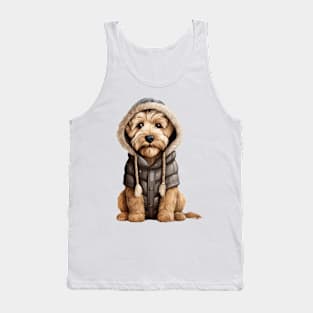 Winter Soft Coated Wheaten Terrier Dog Tank Top